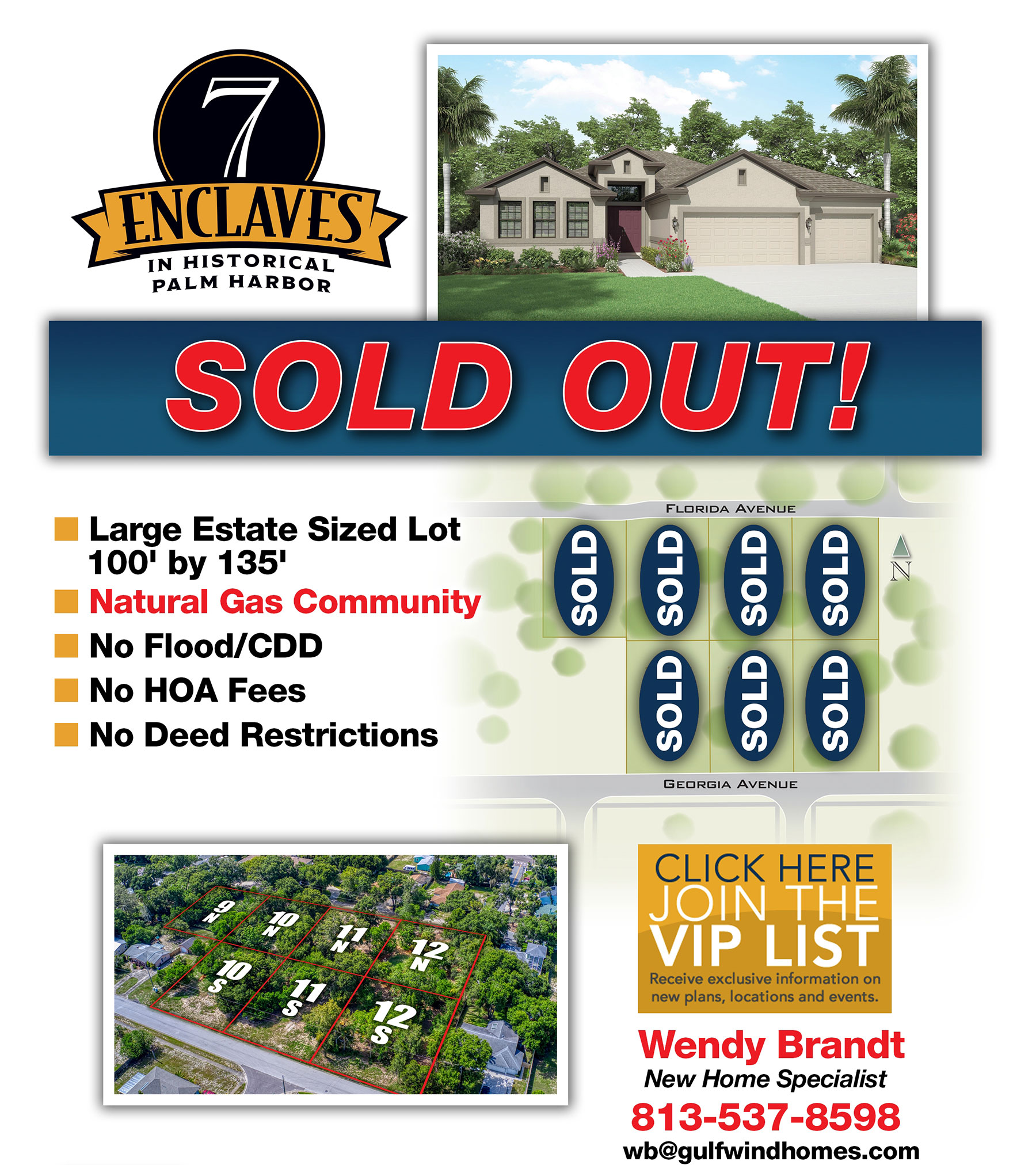 Gulfwind Homes 7 Enclaves Community Palm Harbor FL